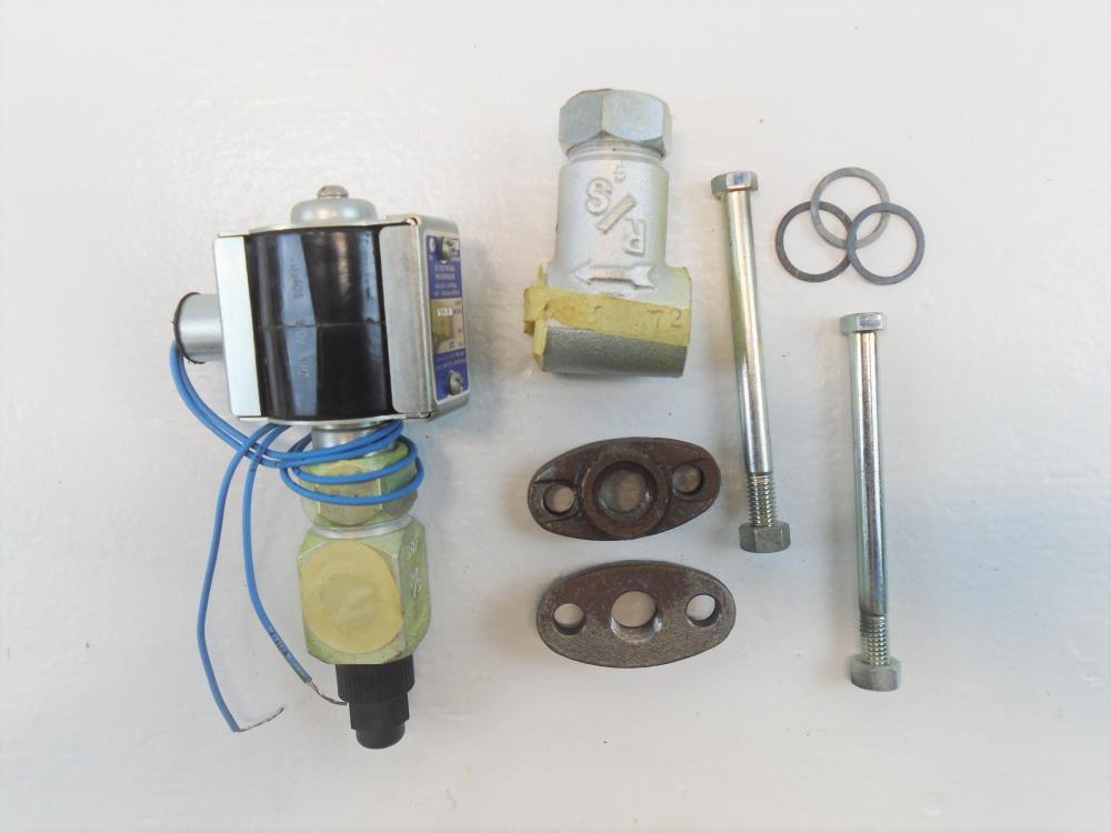 Refrigerating Specialties 1/2" Flanged Solenoid Valve S8F w/ Strainer LVR